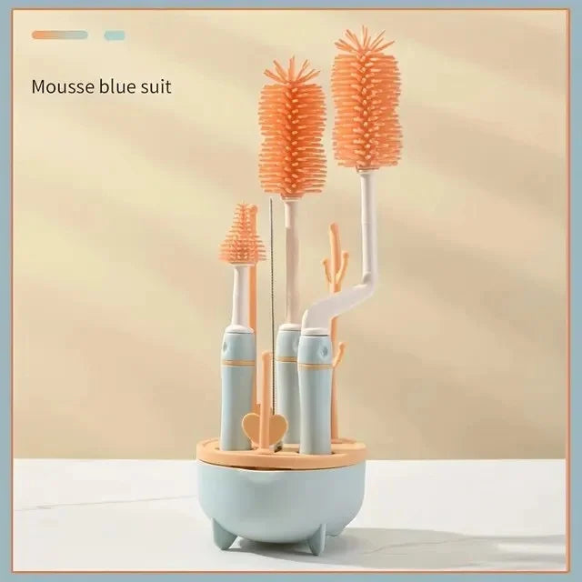 4Pcs Silicone Bottle Brush