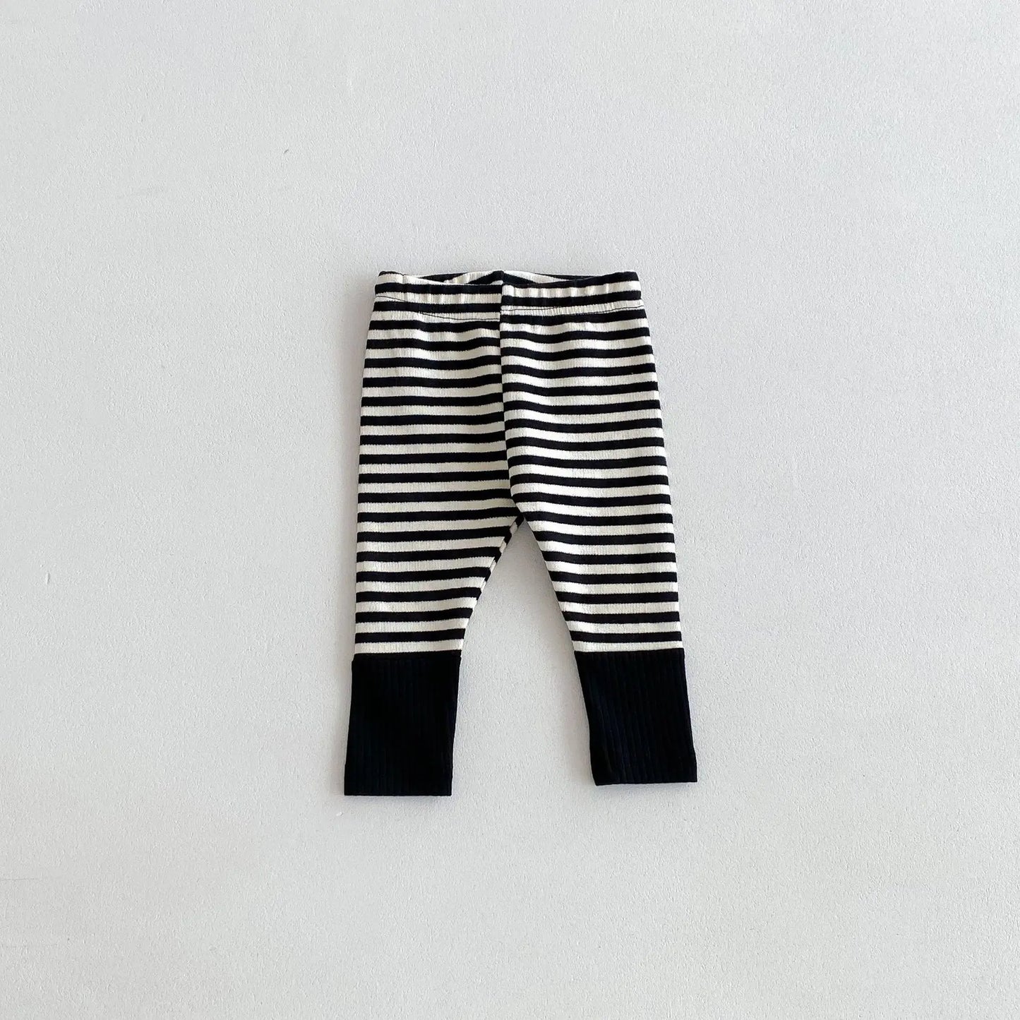 Newborn Striped Autumn Colored Bottoms