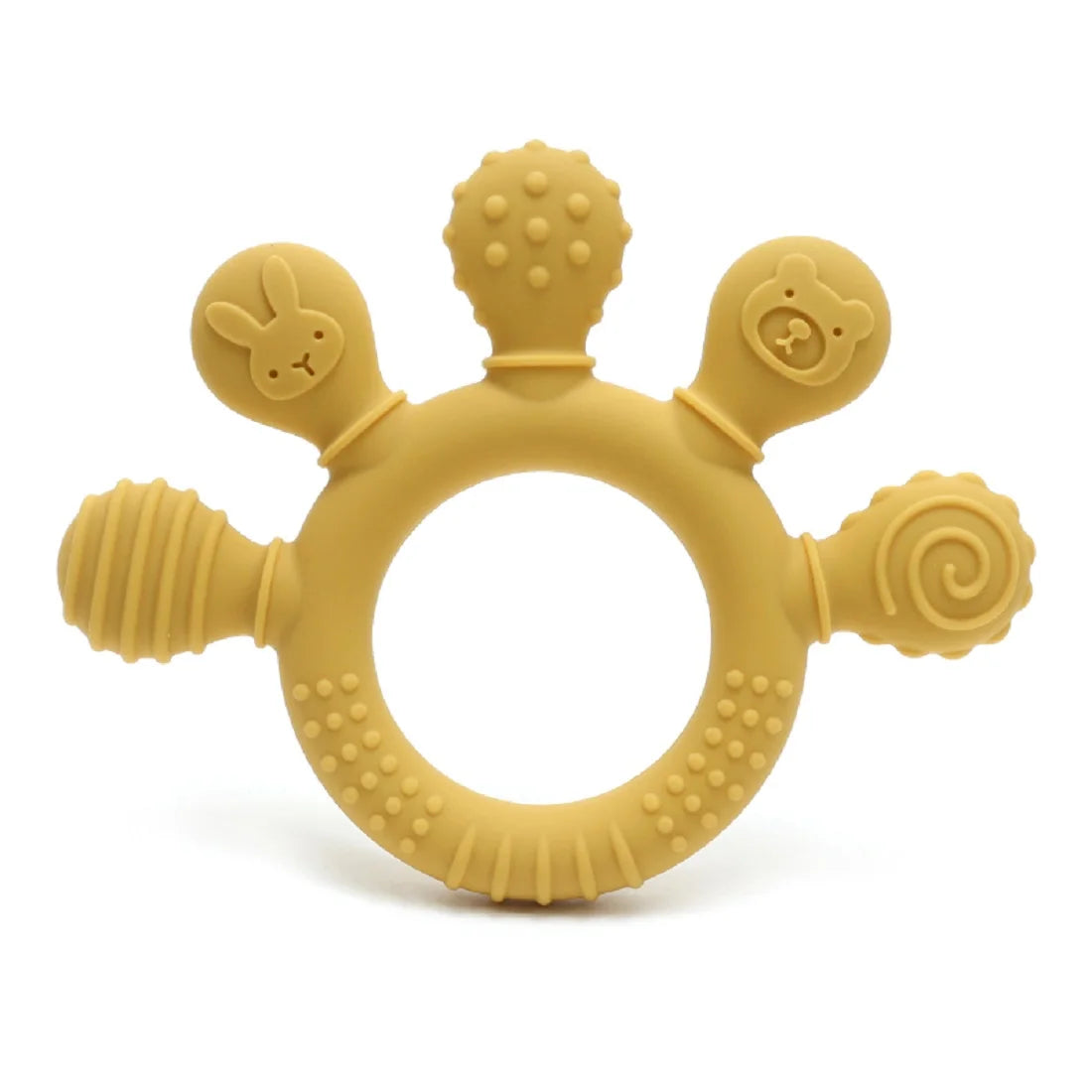 Gum Relief Silicone Round Teether