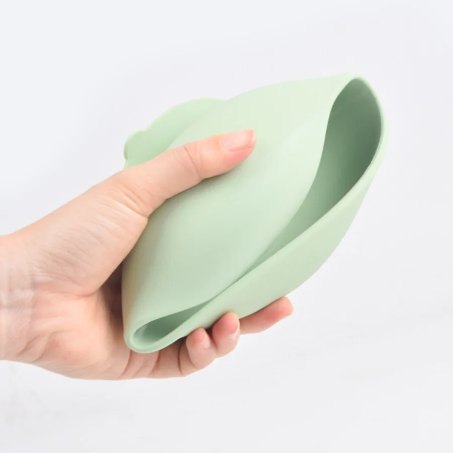 1PC Baby Food Grade Silicone Suction Bowl