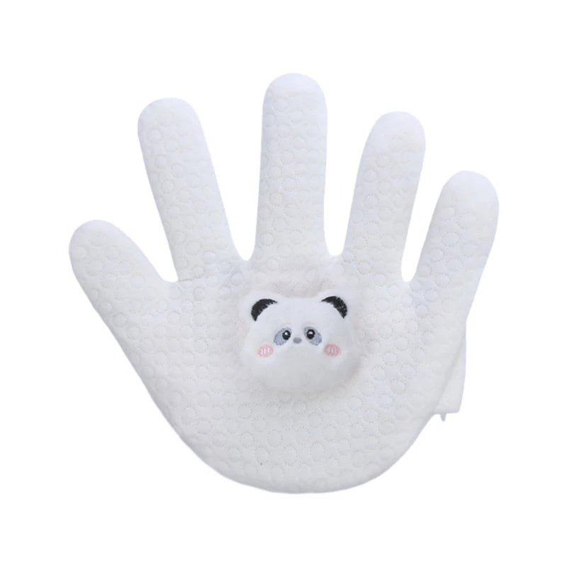 Cartoon Anti-Startle Hand Pacify Toy – Newborn Soothing Hand Pillow