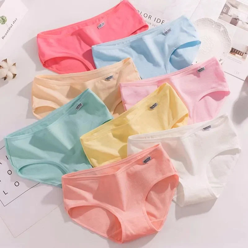 10-Piece Set Girls Cotton Underwear