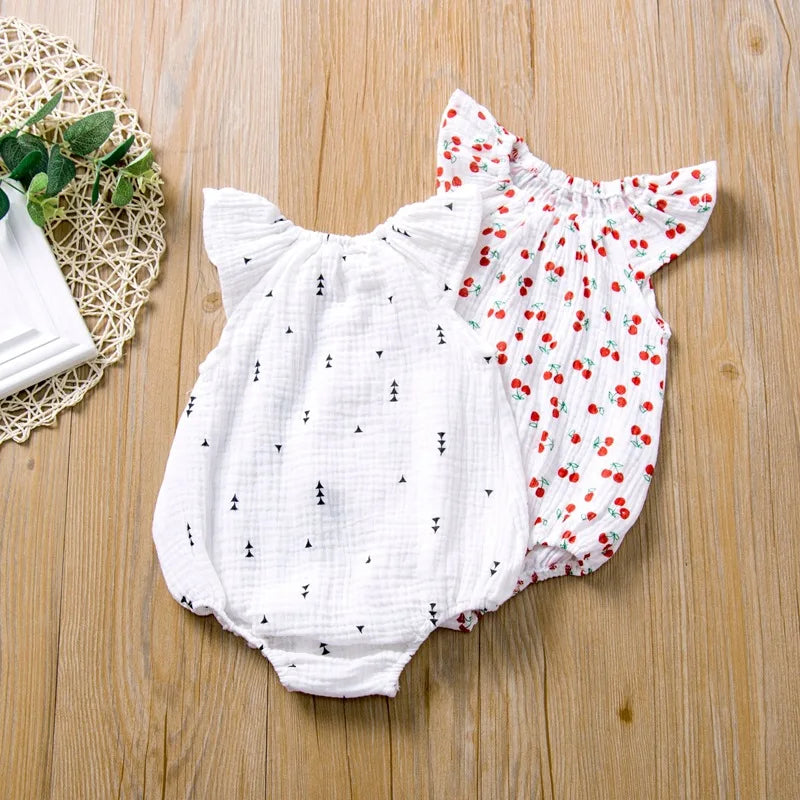 Girls Spring/Summer Romper 0M-18M