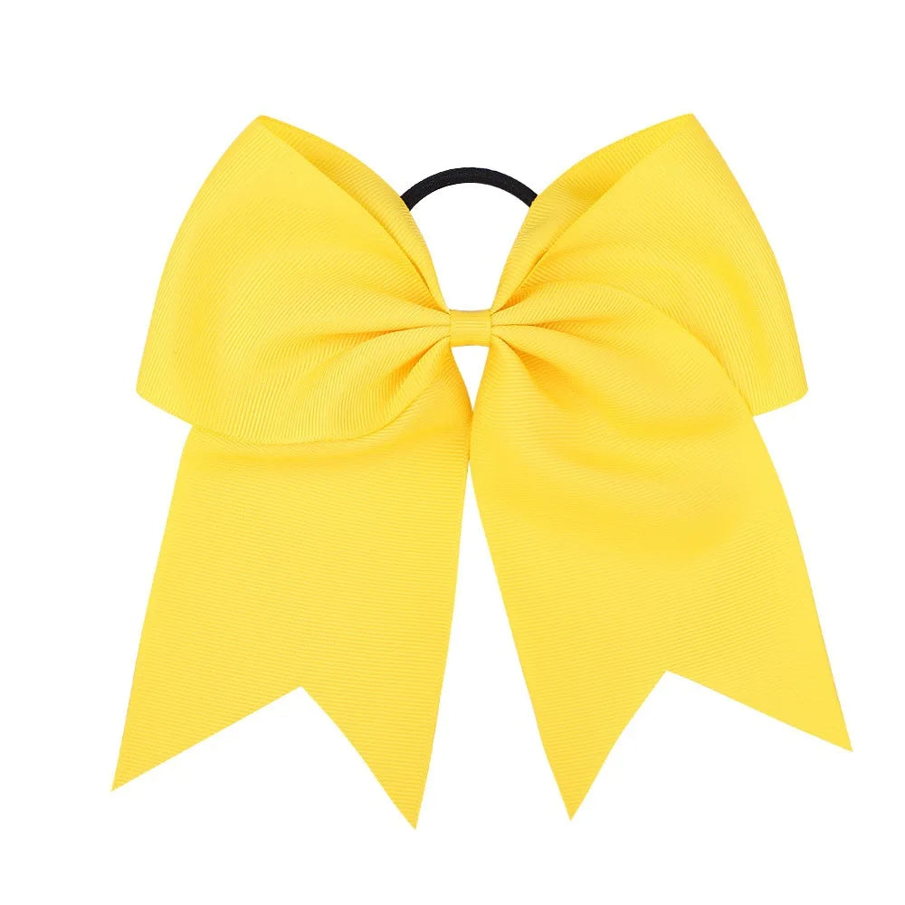 8-Inch Large Cheer Bow Hair Tie