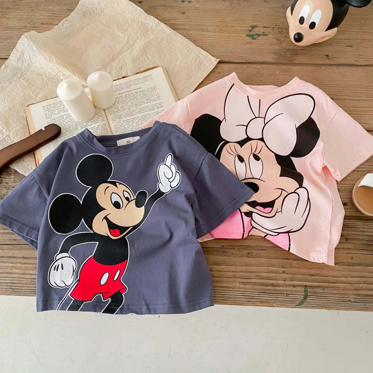 Disney Minnie and Mickey Tees