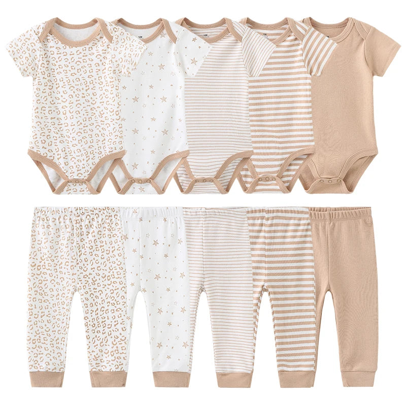 Kiddiezoom 10 Pcs Newborn Matching Sets