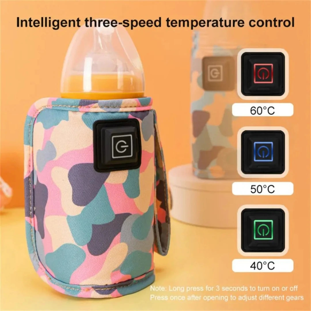 3-Speed Adjustment USB Baby Bottle Warmer