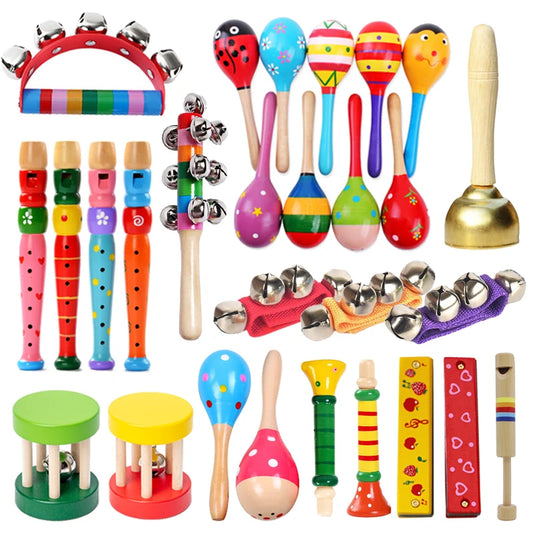 Wooden Musical Instrument Toys