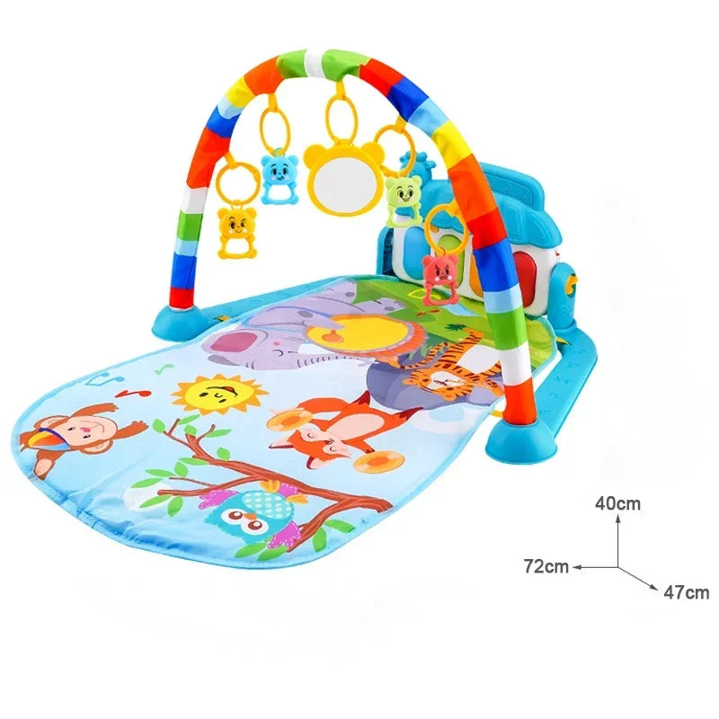 Musical Piano Keyboard Tummy Time Play Mat