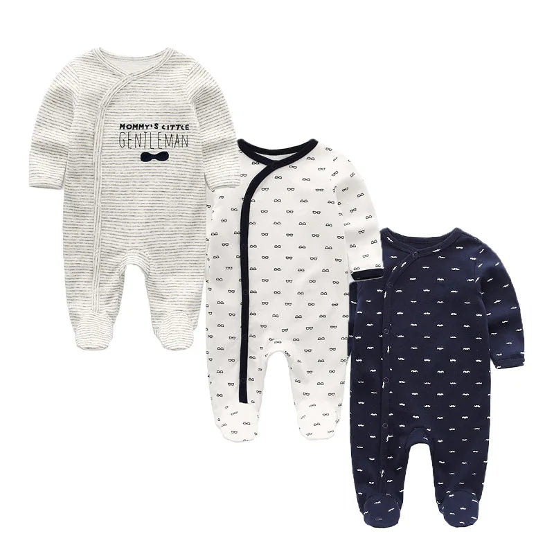 Kiddiezoom 3ct Long Sleeve Onesie