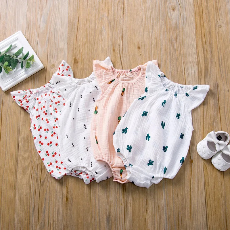 Girls Spring/Summer Romper 0M-18M