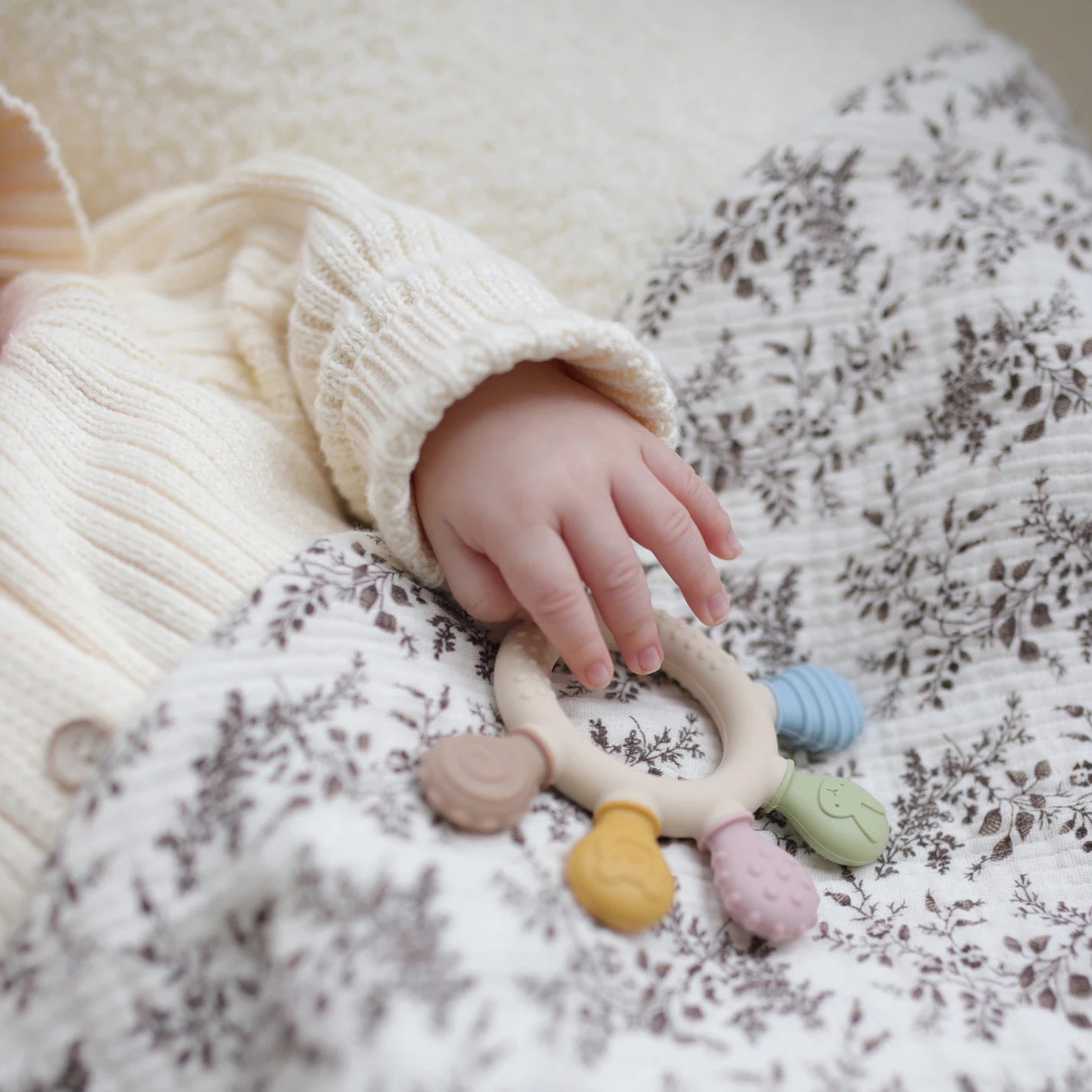 Gum Relief Silicone Round Teether