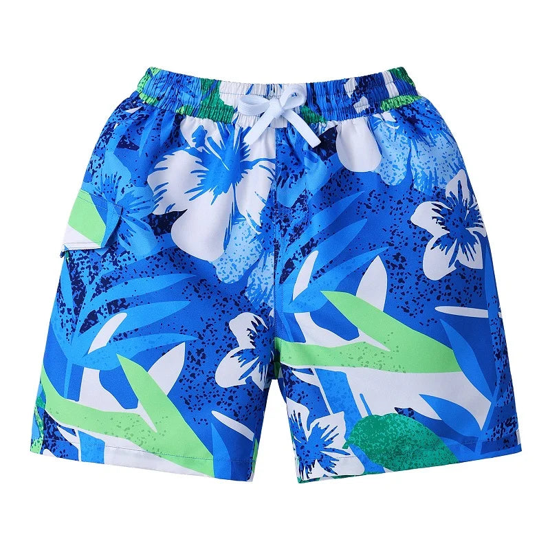 Boys' Aqua Swim Trunks