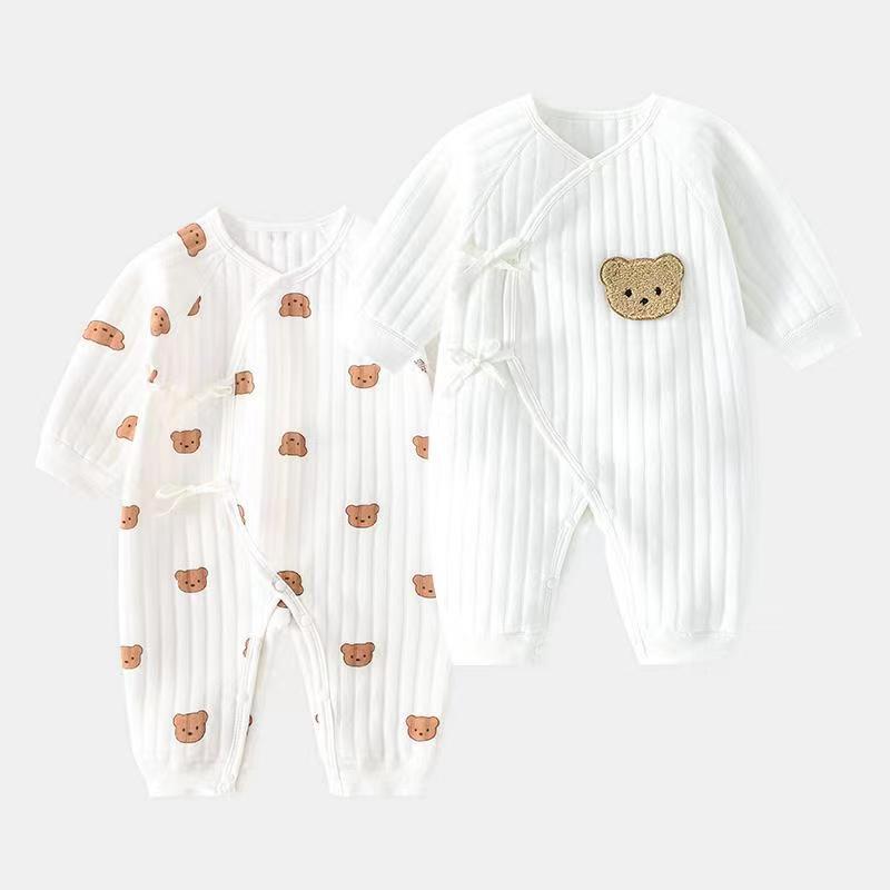 Newborn Teddy Bear Onesie 0M-6M Unisex