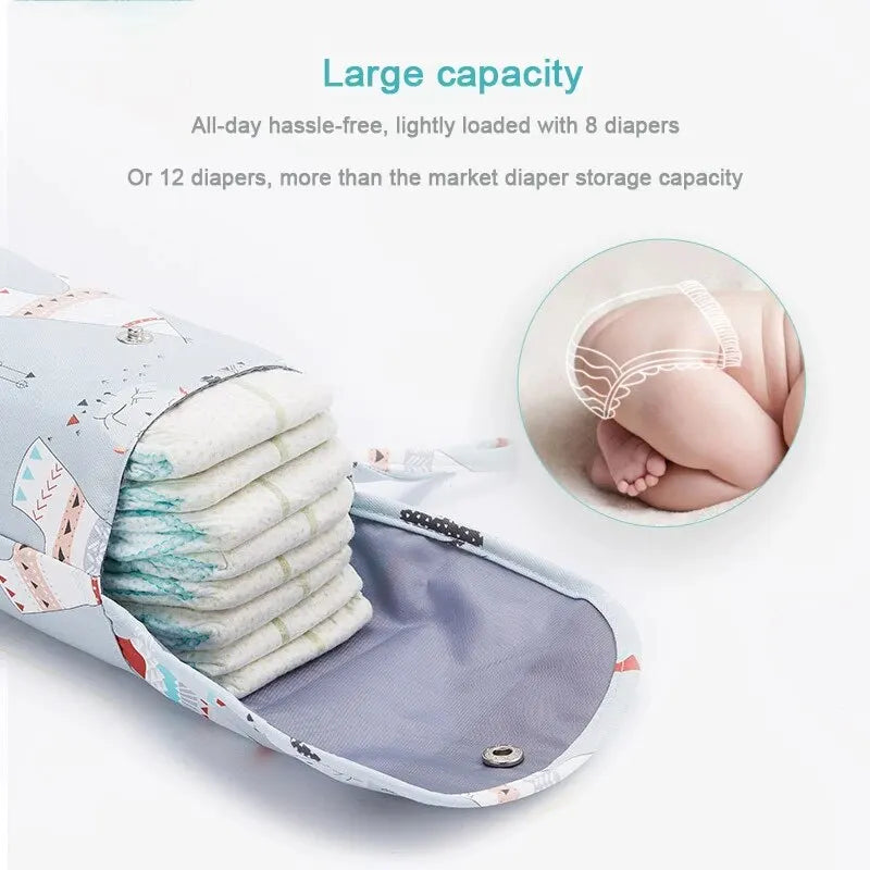 Waterproof Diaper Bag Storage Pouch