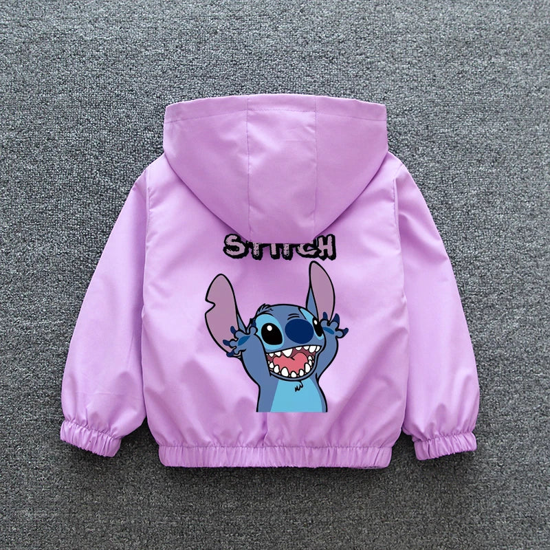 Lilo & Stitch Girls Hooded Jacket