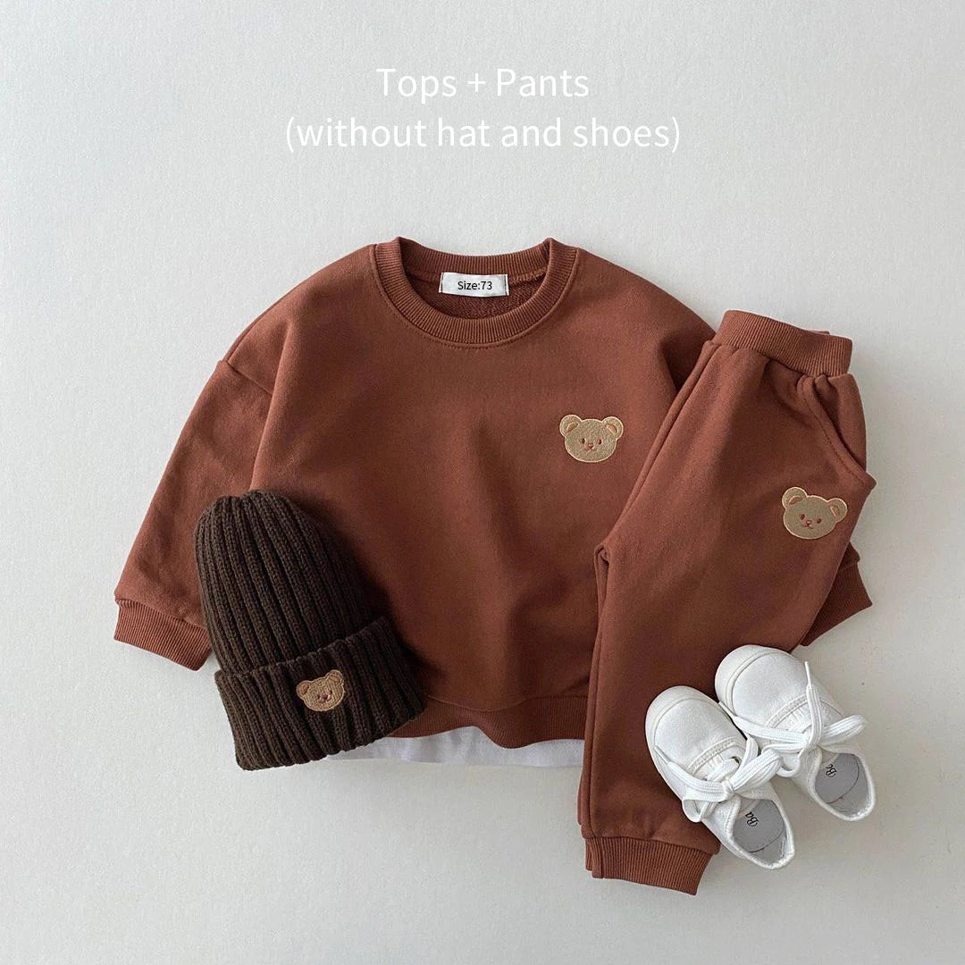 Teddy Bear Sweater and Sweatpants Set 9M-4T