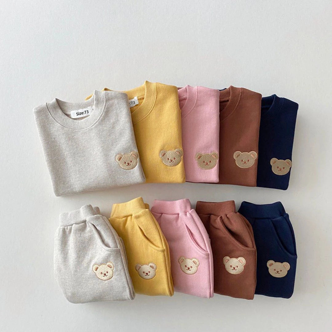 Teddy Bear Sweater and Sweatpants Set 9M-4T