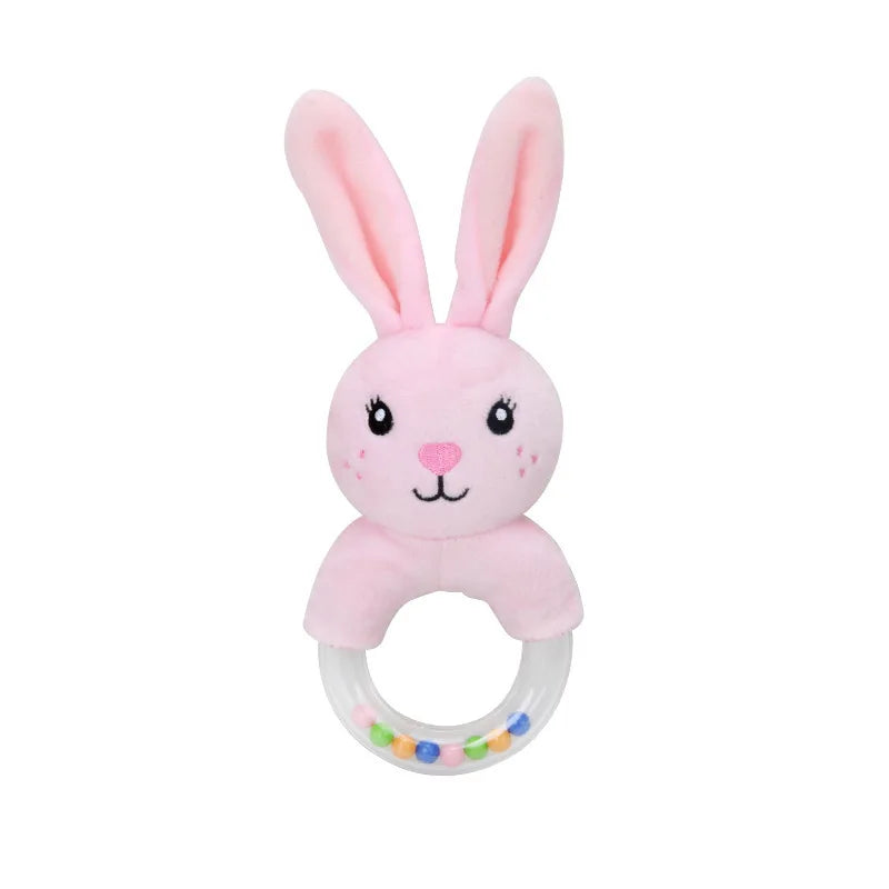 Plush Animal Hanging Rattle