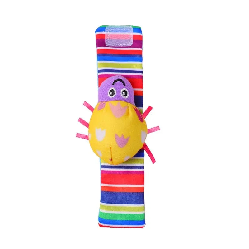 4ct Baby Wrist Straps and Socks Rattle