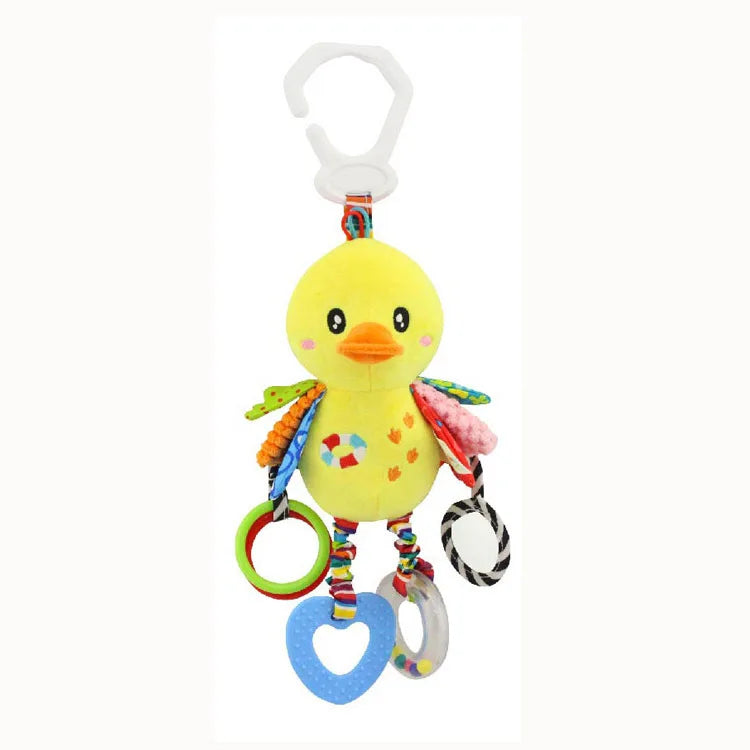 Plush Hanging Stuffed Animal Baby Rattle