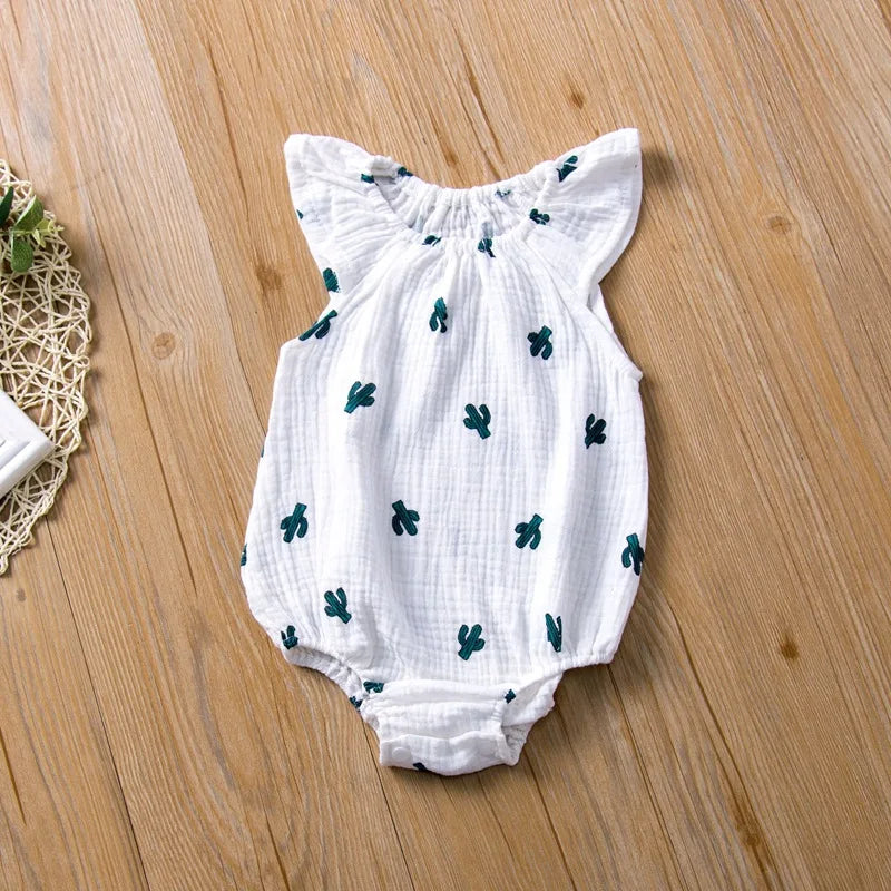 Girls Spring/Summer Romper 0M-18M