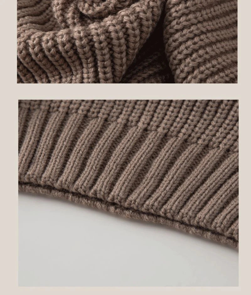 Knitted Pullover Sweater