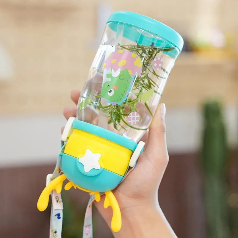 Leakproof Antler Sippy Cup with Straw