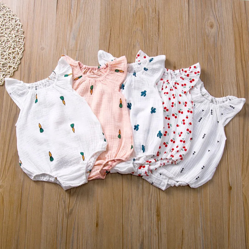 Girls Spring/Summer Romper 0M-18M