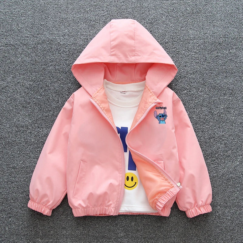 Lilo & Stitch Girls Hooded Jacket