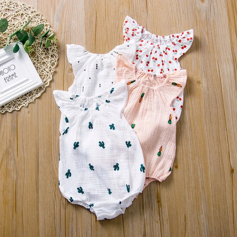 Girls Spring/Summer Romper 0M-18M