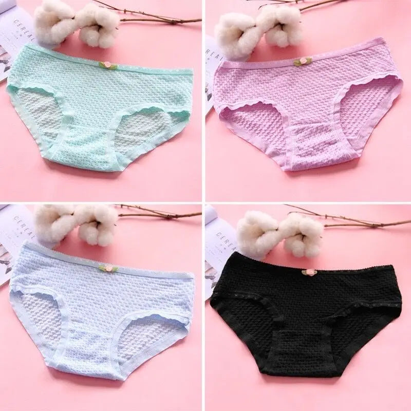 10-Piece Set Girls Cotton Underwear