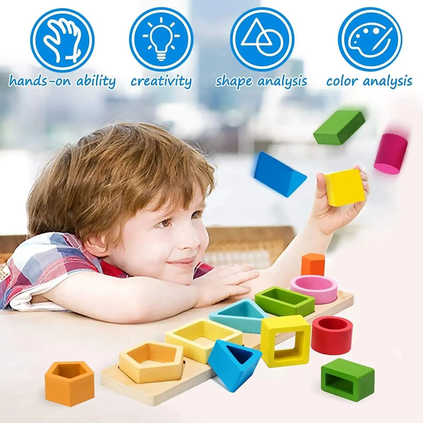 Children's Wooden Puzzle Toys