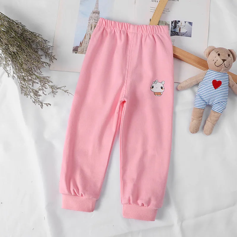 Cartoon Print Sports Jogging Pants