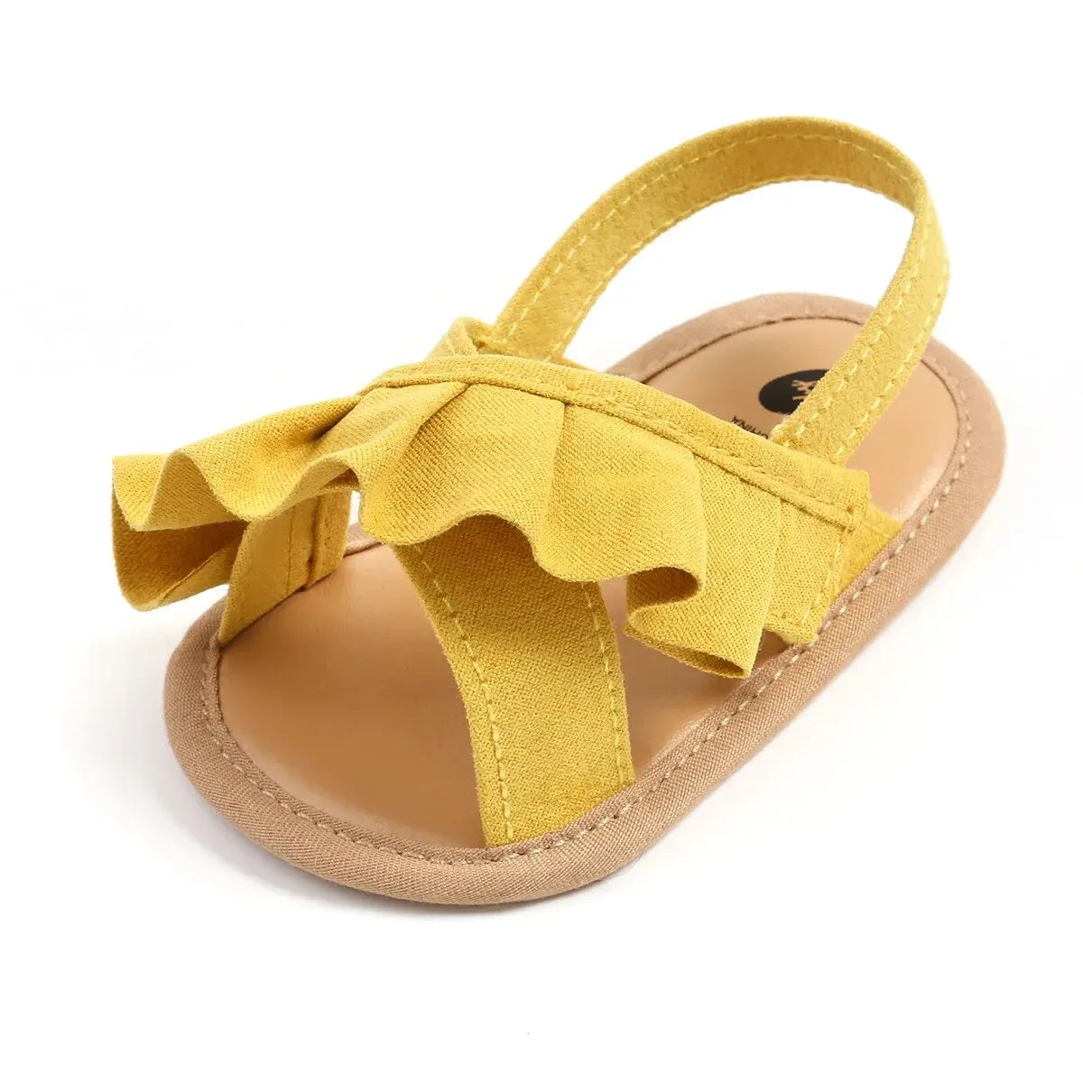 0-18M Girls' Open Toe Ruffle Summer Sandals