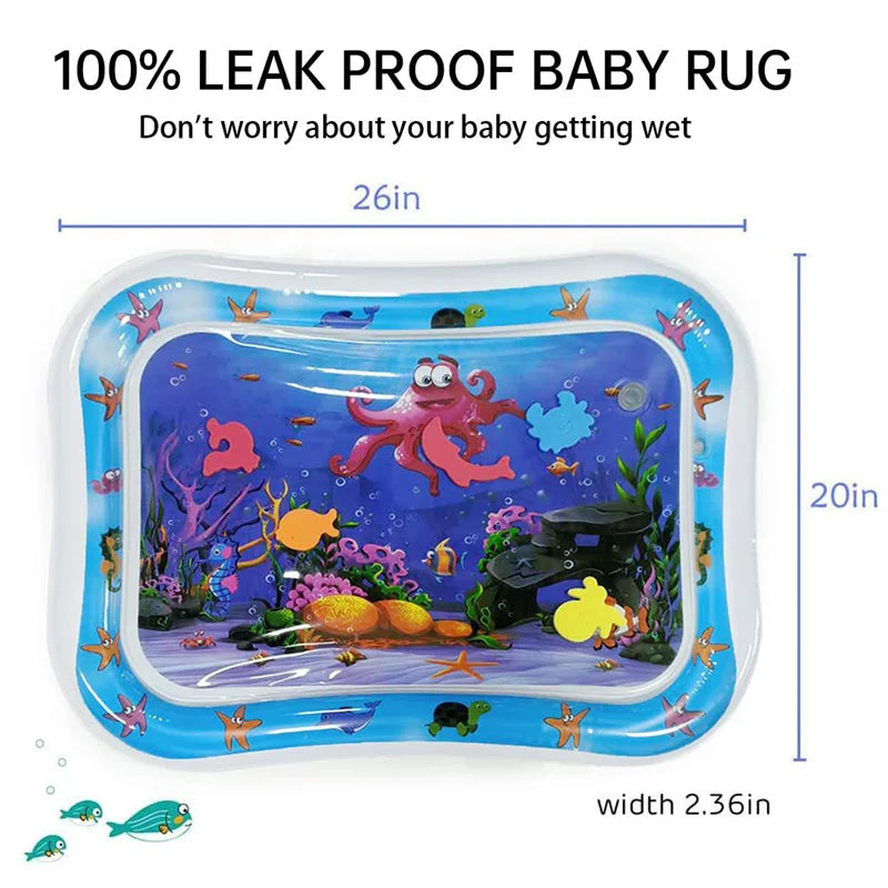 Inflatable Tummy Time Water Play Mat