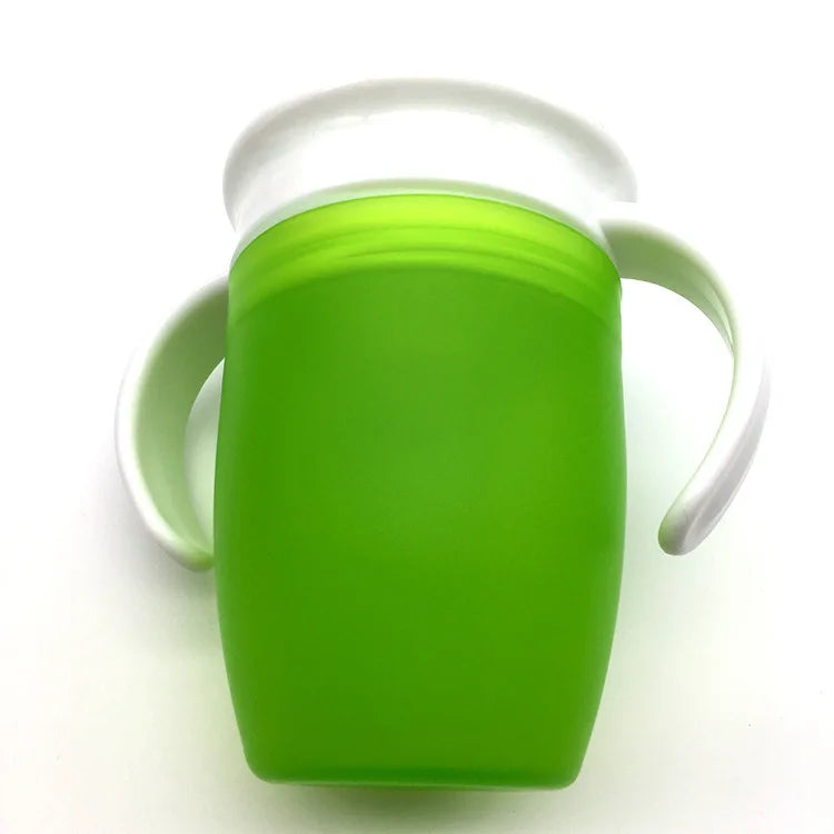 Leakproof Silicone Sippy Cup with Handles