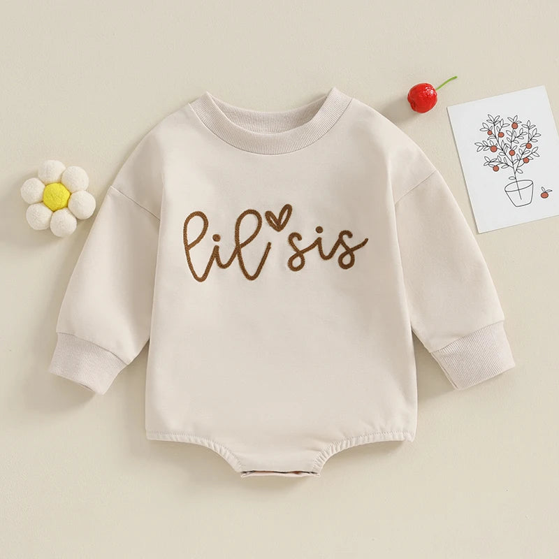 0-18M Sister Matching Sweater Tops