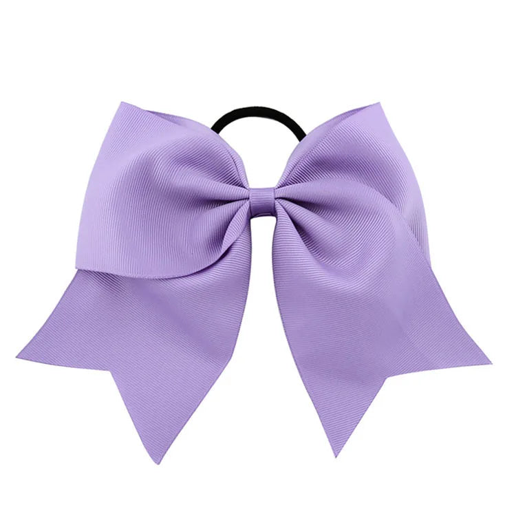 8-Inch Large Cheer Bow Hair Tie