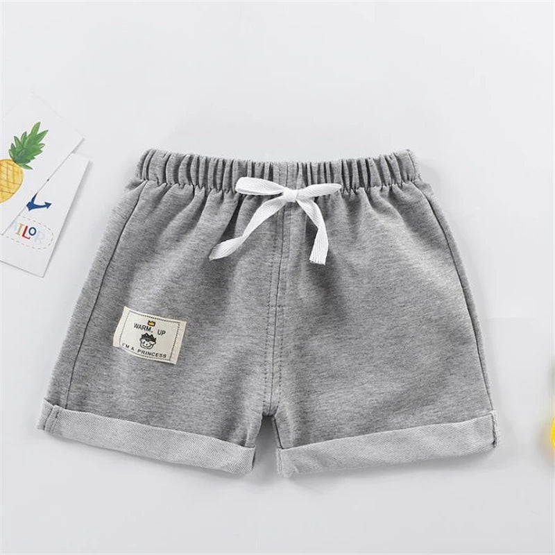 Solid Colored Summer Toddler Shorts