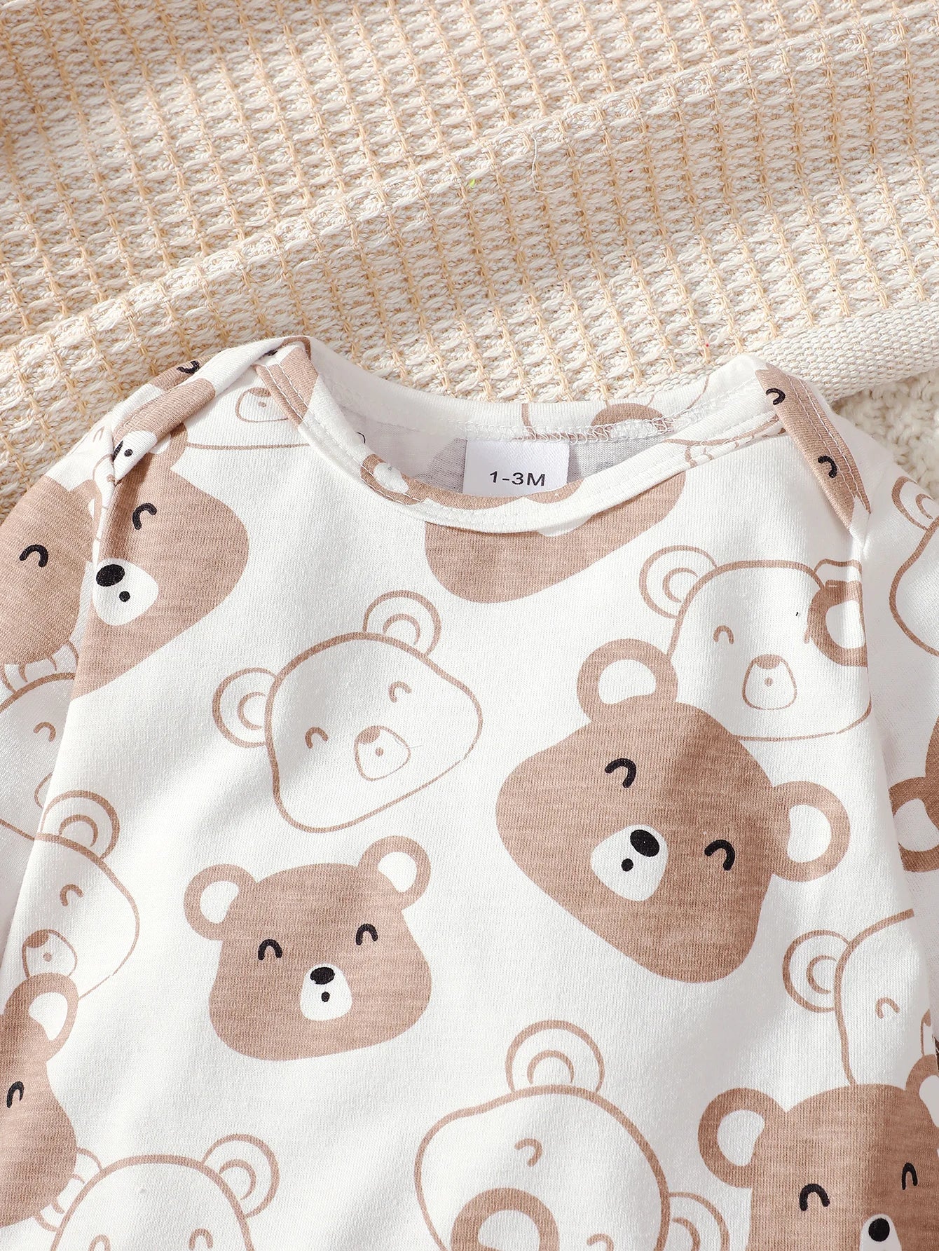 4 Piece Newborn Baby Bear Matching Set 0-9M