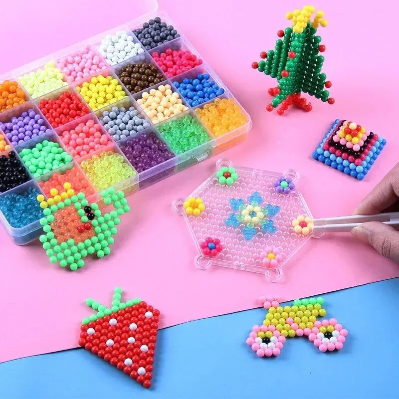 DIY Magic Beads 10 Colors 1000 Piece Set