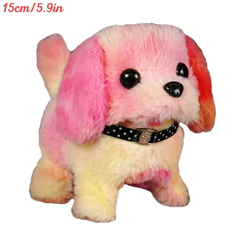 Electronic Walking and Barking Plush Dog Toy