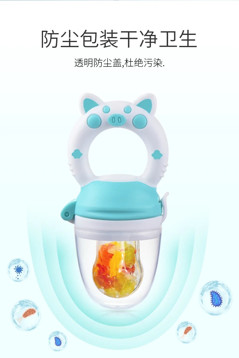 Silicon Baby Feeder Nibbler Gum Soother