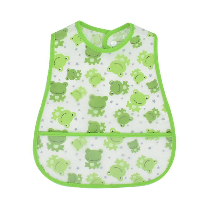 Waterproof Toddler Bib with Pocket