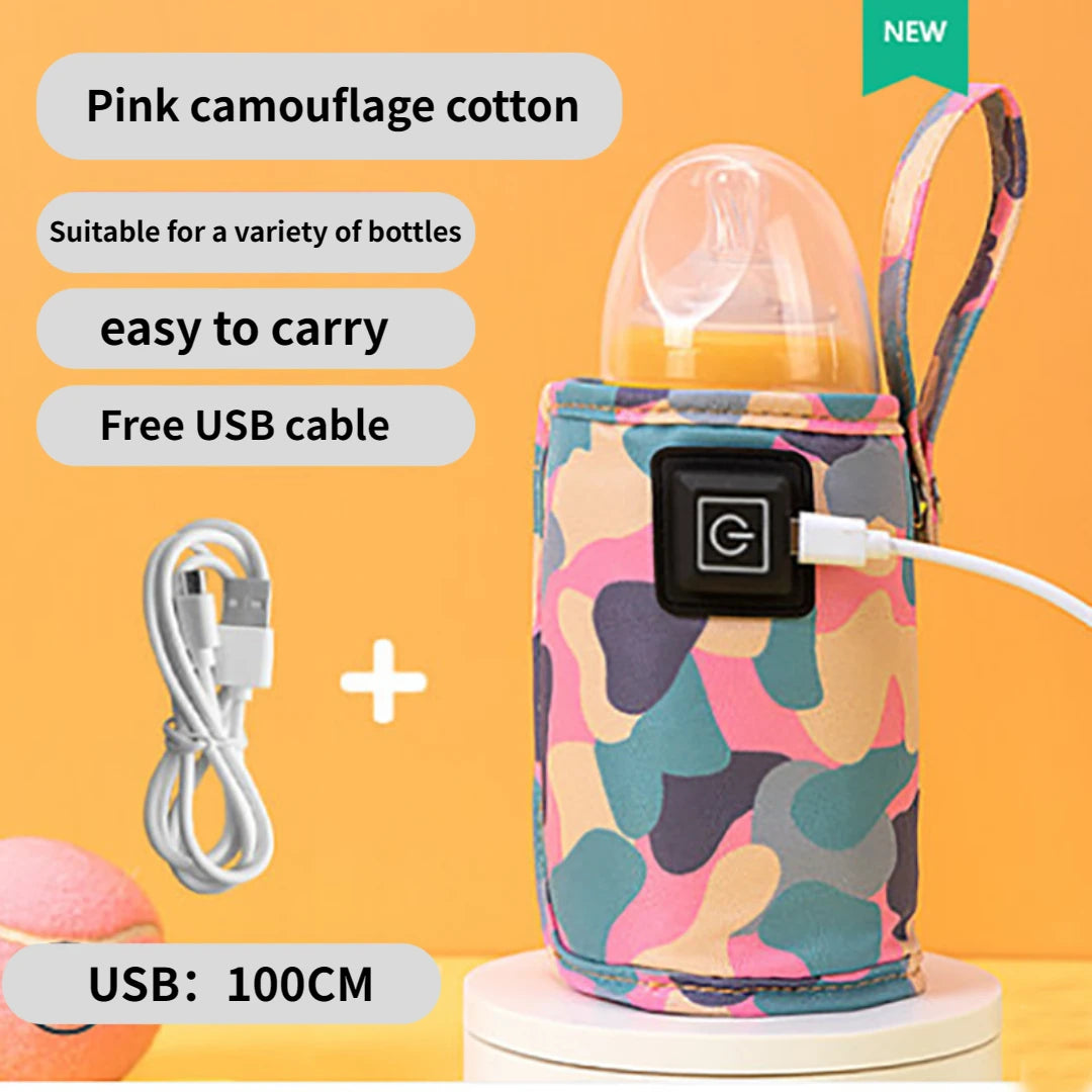 3-Speed Adjustment USB Baby Bottle Warmer