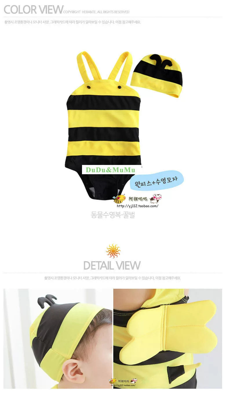 Toddlers' Little Bee One-Piece Swimsuit